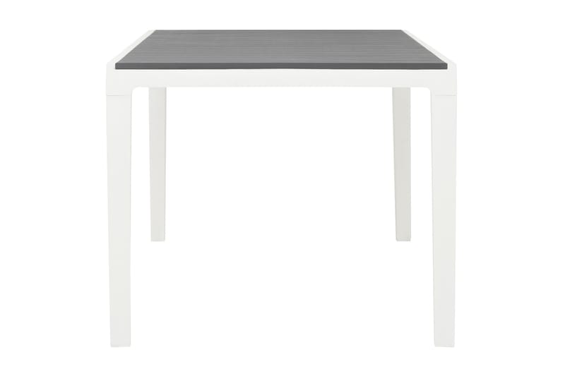 Agadir Spisebord 160x90 cm - Grå/Hvit - Hagemøbler - Hagebord - Spisebord