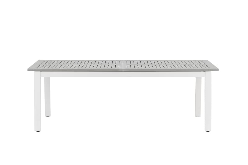 Albany Forlengningsbart Spisebord 224-324 cm Grå/Hvit - Venture Home - Hagemøbler - Hagebord - Spisebord ute