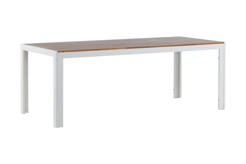 Bois Spisebord 200 cm Brun/Hvit - Venture Home - Hagemøbler - Hagebord - Spisebord ute