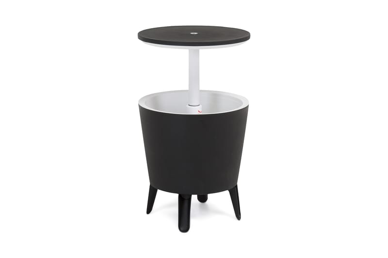 Cool Bar - Svart med Hvit Innside - Hagemøbler - Hagebord - Spisebord