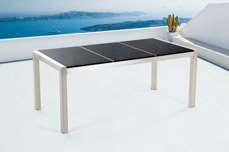 Grosseto Hagebord 180 cm - Svart - Hagemøbler - Hagebord - Spisebord ute