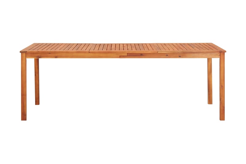 Hagebord 215x90x74 cm heltre akasie - Brun - Hagemøbler - Hagebord - Spisebord