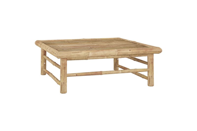 Hagebord 65x65x30 cm bambus - Brun - Hagemøbler - Hagebord - Spisebord