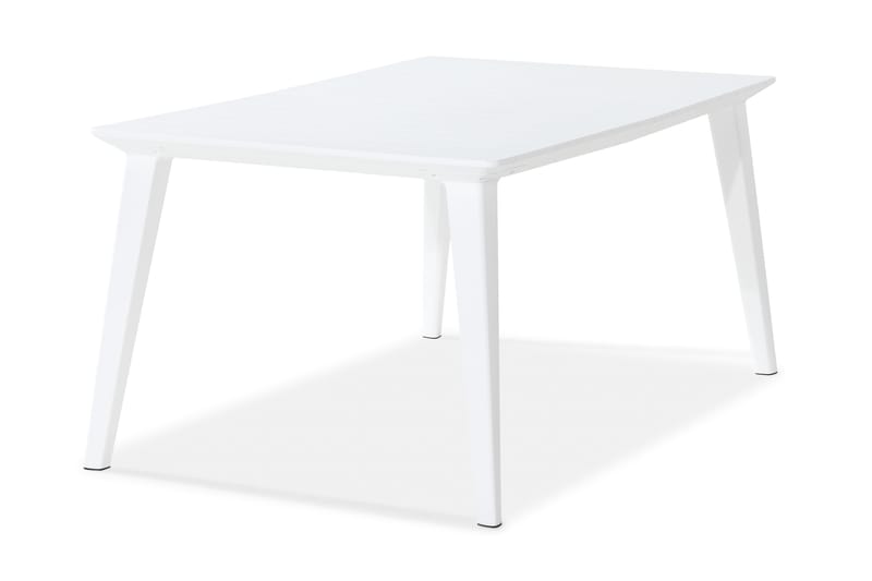 Lima Spisebord 160 cm - Hvit - Hagemøbler - Hagebord - Spisebord