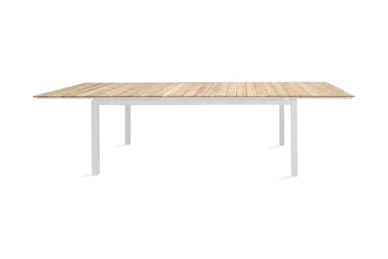Mexico Forlengningsbart Spisebord 180-240 cm Brun/Hvit - Venture Home - Hagemøbler - Hagebord - Spisebord ute