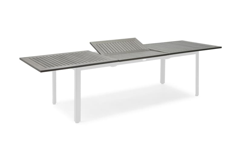 NYDALA BORD 90X200/280cm - Hvit/grå - Hagemøbler - Hagebord - Spisebord