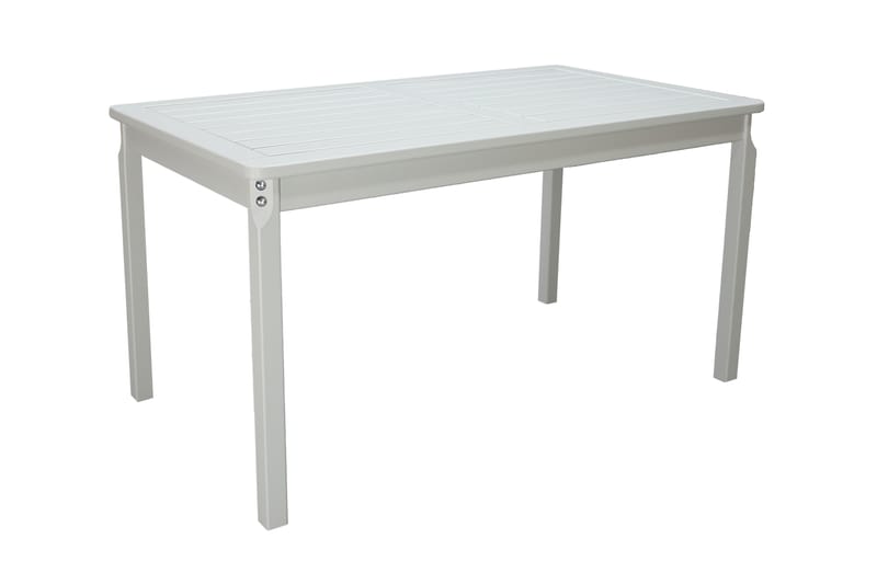 Olivo Fasta Spisebord 135 cm Hvit - Hagemøbler - Hagebord - Spisebord ute