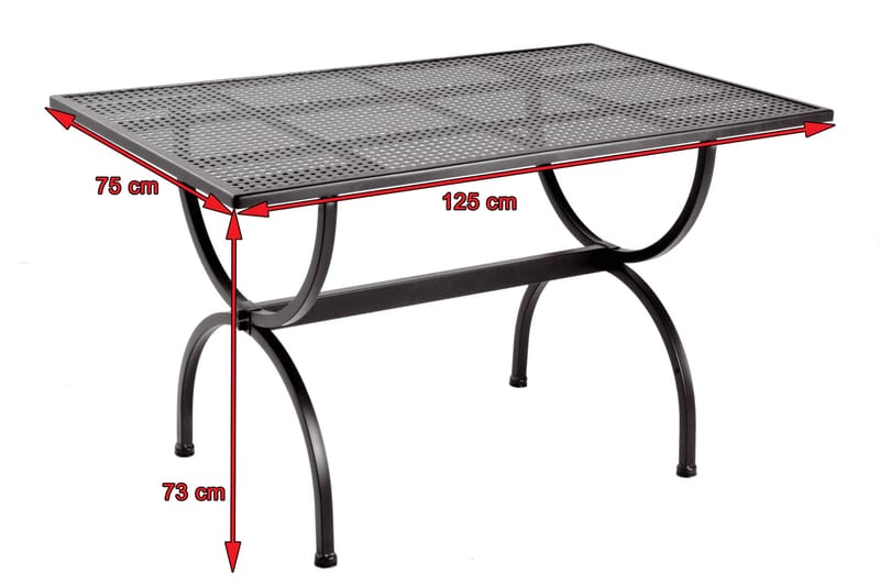 Romeo Spisebord - Brun - Hagemøbler - Hagebord - Spisebord ute