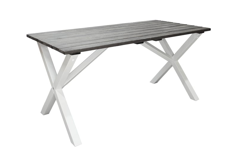 Scottsdale Spisebord 150 cm Grå/Hvit - KWA - Hagemøbler - Hagegruppe - Spisegrupper hage
