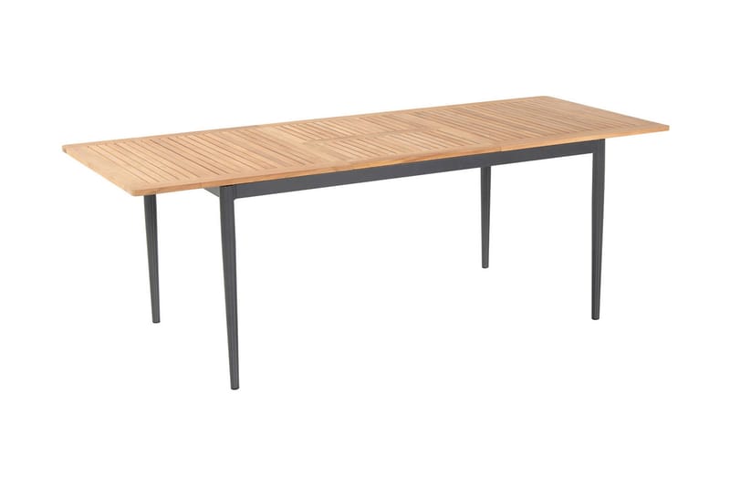 Silencio Forlengningsbar Spisebord - Svart - Hagemøbler - Hagebord - Spisebord