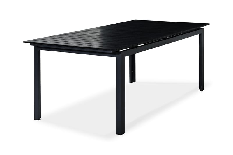 Tunis Forlengningsbart Spisebord 220-280x100 cm - Svart/Svart - Møbler - Sofaer - Sofaer med sjeselong