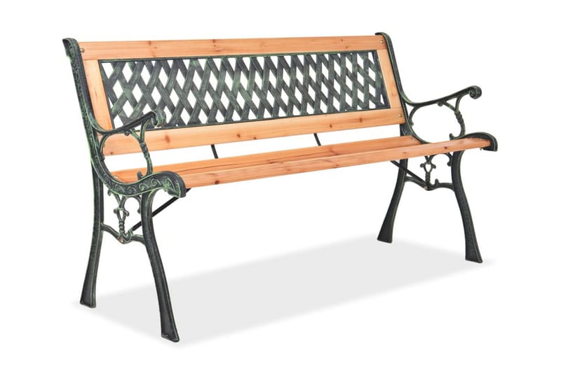 Hagebenk 122 cm tre - Tre/Smidd - Hagemøbler - Balkong - Balkongmøbler - Balkongstoler