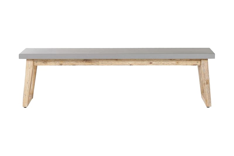 Hagebenk 160 cm grå ORIA - Grå - Hagemøbler - Sofaer & benker - Benker
