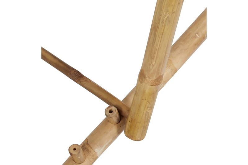 Fluktstol bambus og lerret mørkegrå - Grå - Hagemøbler - Stoler & Lenestoler - Solstoler