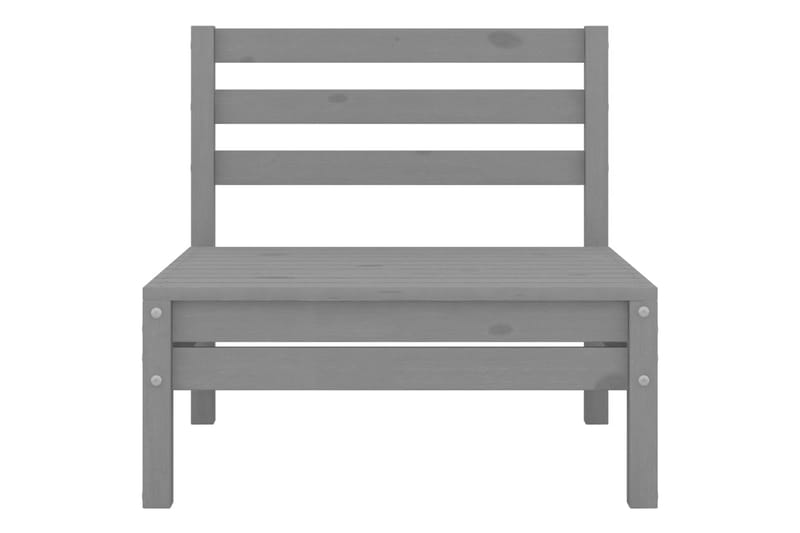 Hagesofagruppe 9 deler grå heltre furu - Grå - Hagemøbler - Loungemøbler - Loungegrupper