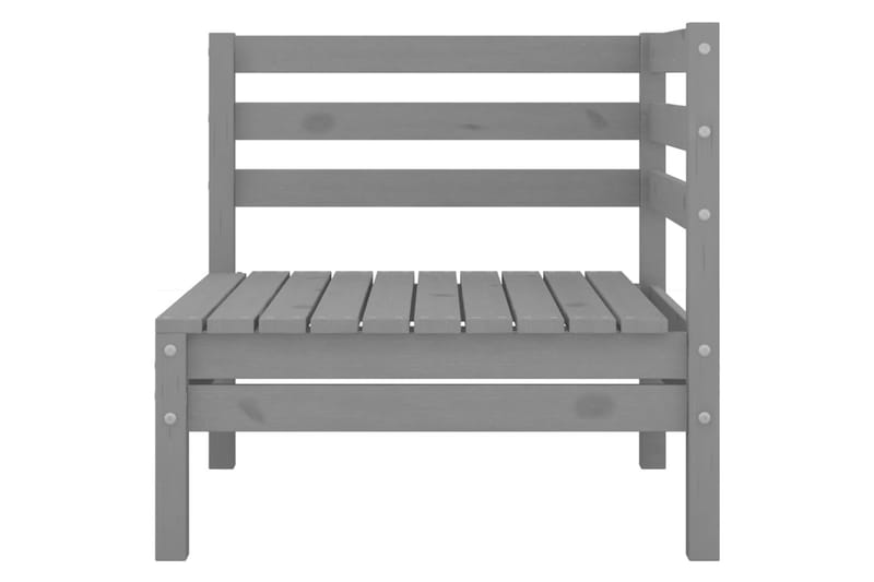 Hagesofagruppe 3 deler grå heltre furu - Grå - Hagemøbler - Loungemøbler - Loungesett