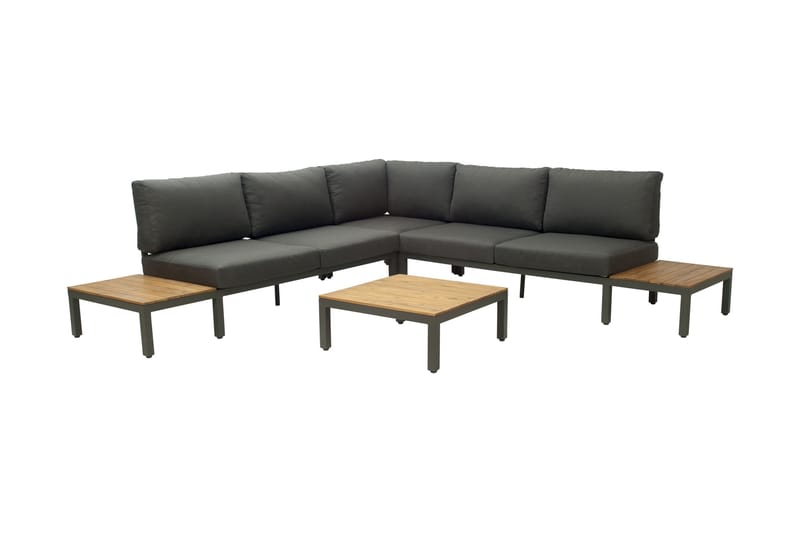 Sabula Hjørneloungegruppe - Akasie - Hagemøbler - Loungemøbler - Sofagruppe utendørs
