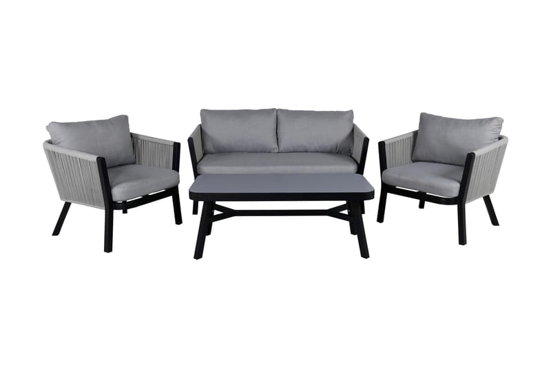 Virya Loungegruppe 4-seters Hvit - Venture Home - Hagemøbler - Loungemøbler - Lounge sofa