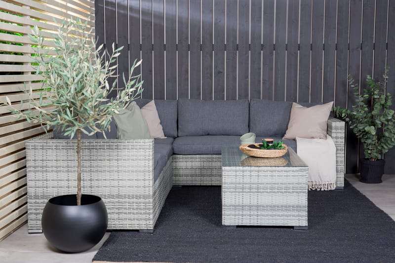 Amazon Loungesofa Grå - Venture Home - Hagemøbler - Loungemøbler - Lounge sofa