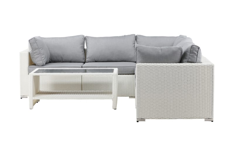 Amazon Loungesofa Grå/Hvit - Venture Home - Hagemøbler - Loungemøbler - Lounge sofa