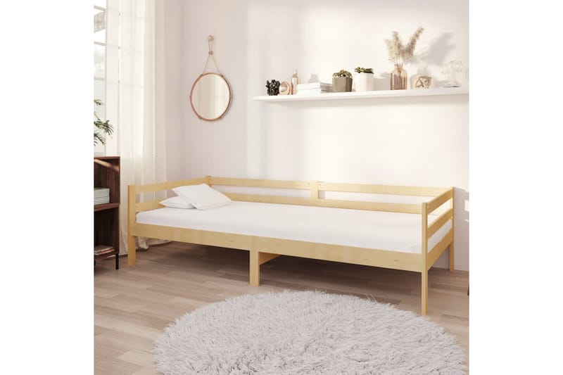 Dagseng heltre furu 90x200 cm - Brun - Hagemøbler - Loungemøbler - Lounge sofa