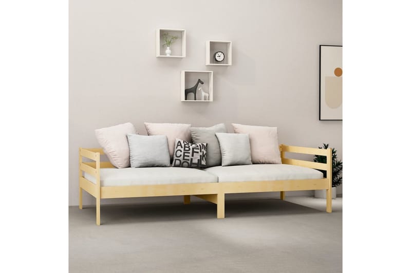 Dagseng heltre furu 90x200 cm - Brun - Hagemøbler - Loungemøbler - Lounge sofa