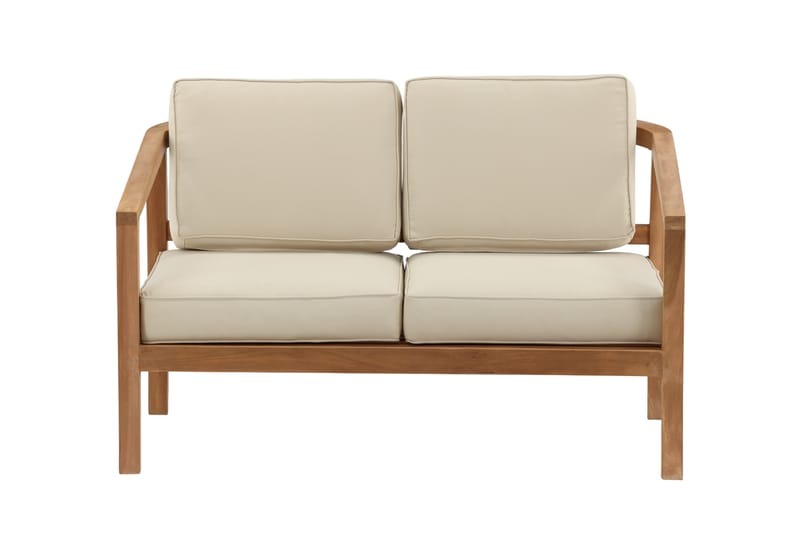 Kenya Loungesofa 2-seters Brun/Beige - Venture Home - Hagemøbler - Loungemøbler - Lounge sofa
