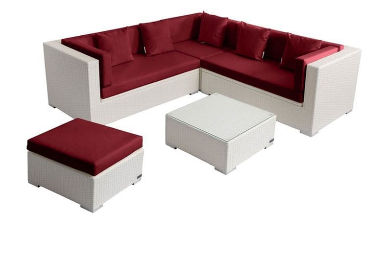 OUTFLEXX Trekk til hagegruppe Rød - Rød - Hagemøbler - Loungemøbler - Møbeltrekkpakker