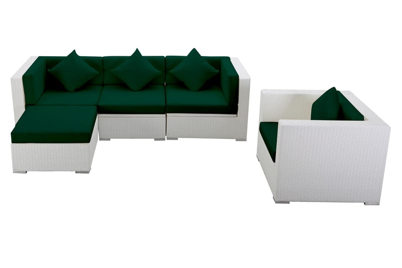 Trekk til sittegruppe theBox-A/-C/-D - Grønn - Hagemøbler - Loungemøbler - Møbeltrekkpakker
