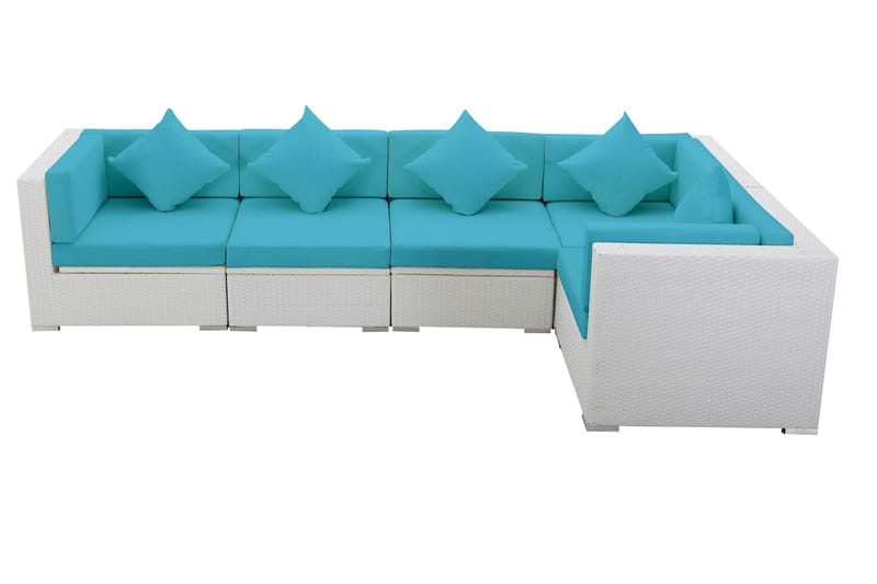 Trekk til sittegruppe theBox-A/-C/-D - Turkis - Hagemøbler - Loungemøbler - Møbeltrekkpakker