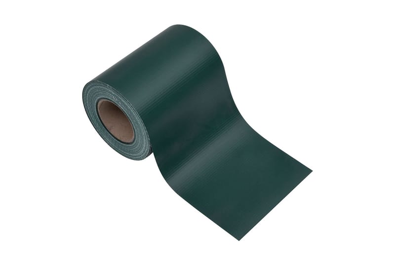 Hageskjerm 4 stk PVC 35x0,19 m matt grønn - grønn - Hagemøbler - Solbeskyttelse - Avskjerming & vindskjerm