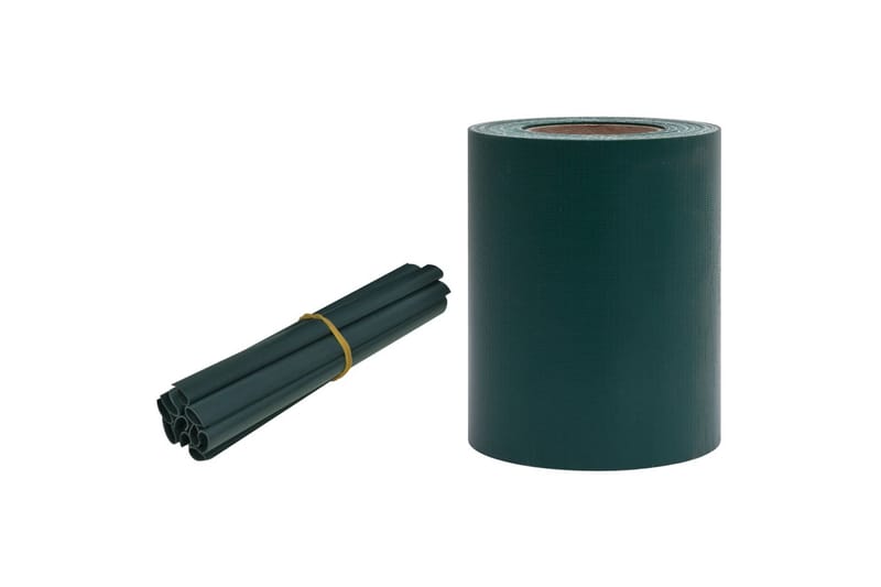 Hageskjerm PVC 35x0,19 m matt grønn - Grøn - Hagemøbler - Solbeskyttelse - Avskjerming & vindskjerm