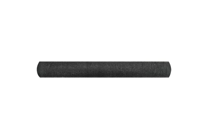 Skjermnett svart 1,5x25 m HDPE 150 g/m² - Svart - Hagemøbler - Solbeskyttelse - Avskjerming & vindskjerm