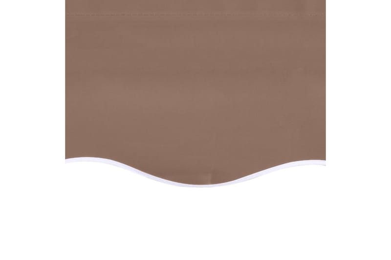 Erstatningsduk for markise brun 3x2,5 m - Hagemøbler - Solbeskyttelse - Markiser