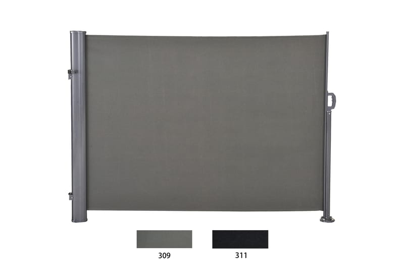 Marvell Sidemarkise 300 cm - Mørkegrå - Hagemøbler - Solbeskyttelse - Markiser