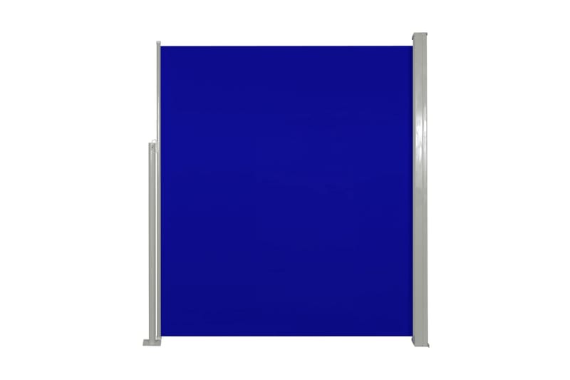 Sidemarkise 160 x 300 cm Blå - Hagemøbler - Solbeskyttelse - Markiser