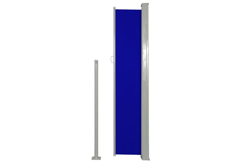 Sidemarkise 160 x 300 cm Blå - Hagemøbler - Solbeskyttelse - Markiser