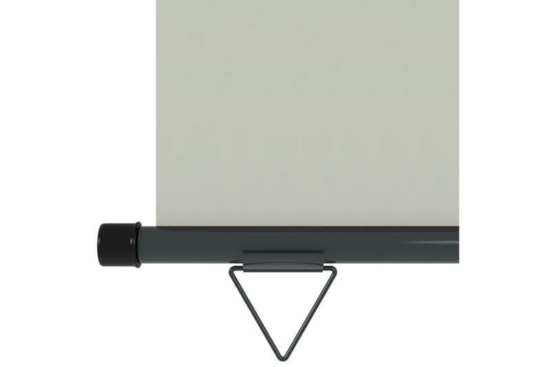 Sidemarkise for balkong 117x250 cm grå - Grå - Hagemøbler - Solbeskyttelse - Markiser