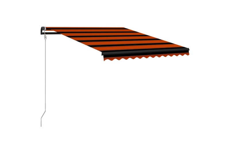 Uttrekkbar markise med vindsensor & LED 300x250cm - Hagemøbler - Solbeskyttelse - Markiser