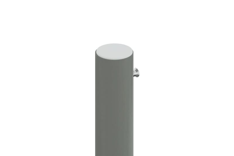 Uttrekkbar sidemarkise 117x600 cm kremhvit - Krem - Hagemøbler - Solbeskyttelse - Markiser