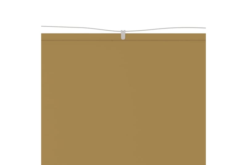 Vertikal markise beige 60x800 cm oxford stoff - Beige - Hagemøbler - Solbeskyttelse - Markiser