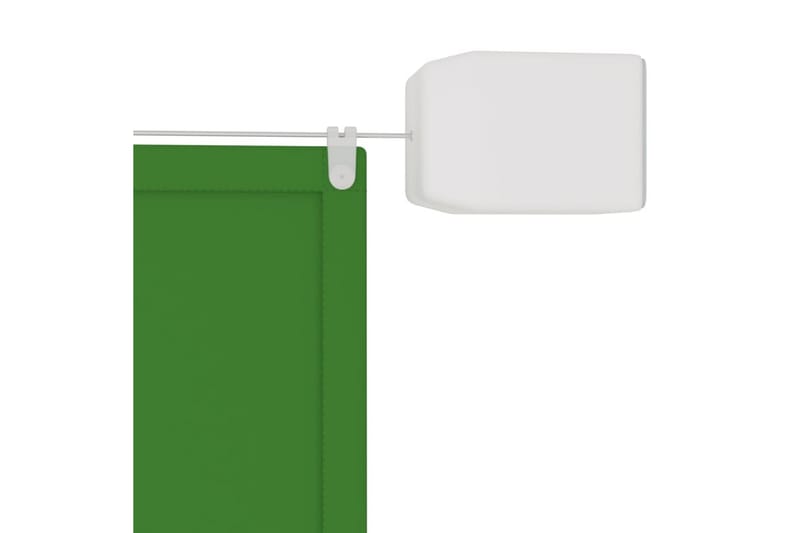 Vertikal markise lysegrønn 100x600 cm oxford stoff - grønn - Hagemøbler - Solbeskyttelse - Markiser