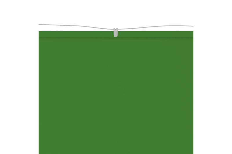 Vertikal markise lysegrønn 200x360 cm oxford stoff - grønn - Hagemøbler - Solbeskyttelse - Markiser