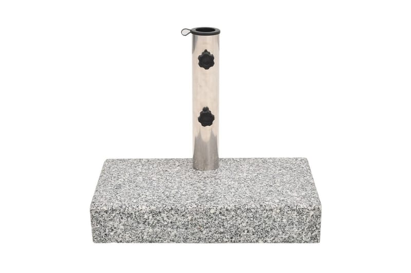 Parasollfot granitt rektangulӕr 25 kg - Hagemøbler - Solbeskyttelse - Parasoller