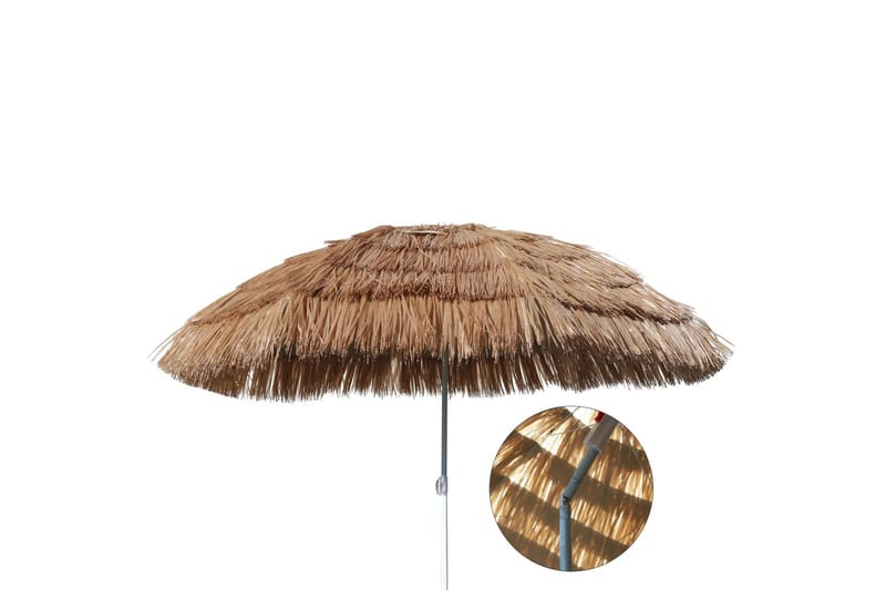 HI Strandparasoll HawaÃ¯ 160 cm beige - Hagemøbler - Solbeskyttelse - Parasoller