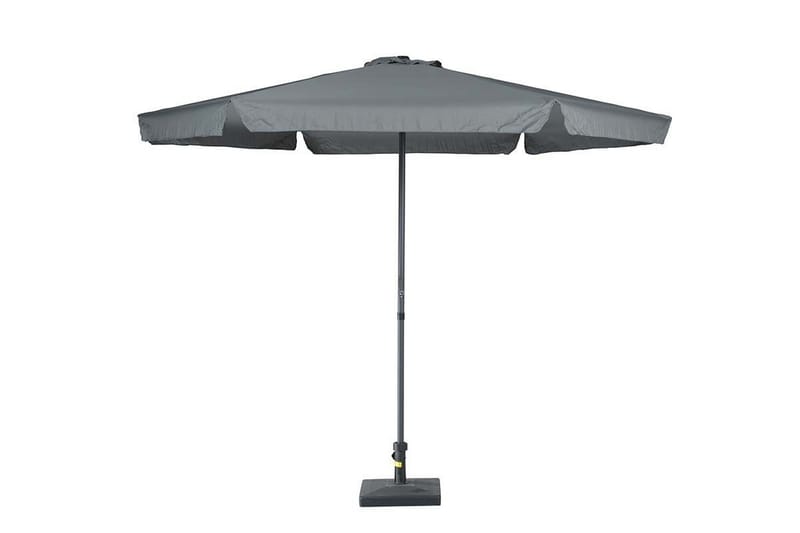 Delta Parasoll 300 cm Svart/Mørkegrå - Garden Impressions - Hagemøbler - Solbeskyttelse - Parasoller