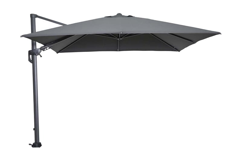 Hawaii Parasoll 300x300 cm Svart/Mørkegrå - Garden Impressions - Hagemøbler - Loungemøbler - Loungegrupper