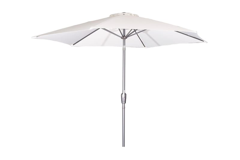 Manchester Parasoll 300 cm - Hvit/Svart - Hagemøbler - Solbeskyttelse - Parasoller