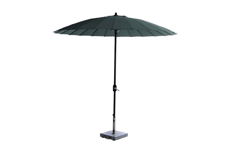 Manilla Parasoll 250 cm Svart/Mørkegrå - Garden Impressions - Hagemøbler - Solbeskyttelse - Parasoller