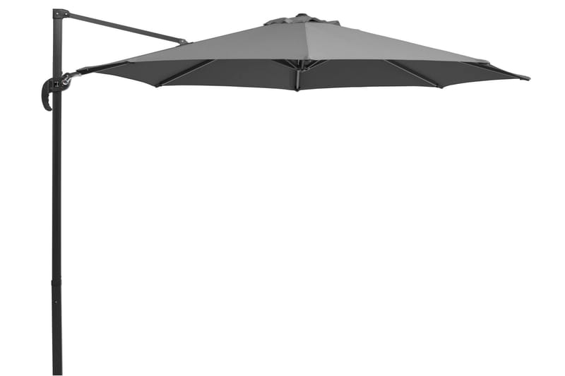 Rhodos Junior Parasoll 300 cm - Antrasitt - Hagemøbler - Solbeskyttelse - Parasoller